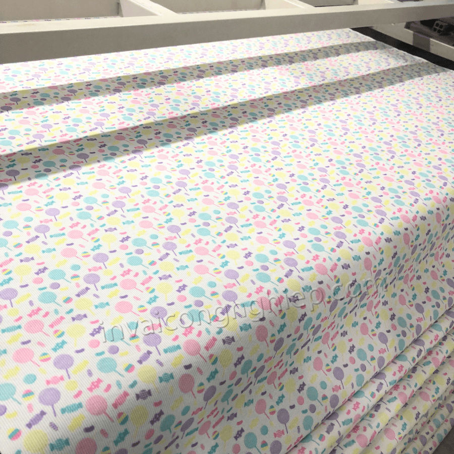 in chuyển nhiệt khổ lớn trên vải